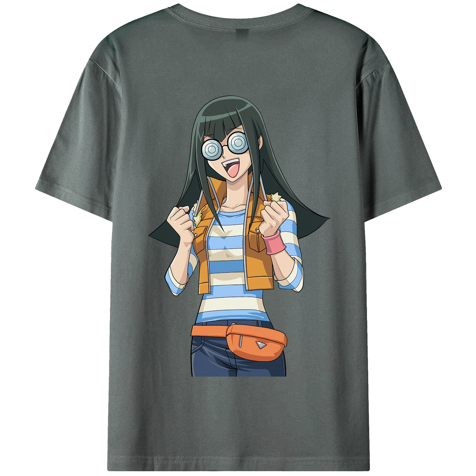 （画像用） 遊☆戯☆王 Yu-Gi-Oh! 綿100％半袖Tシャツ（背面プリント）